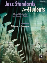 Jazz Standards for Students piano sheet music cover Thumbnail
